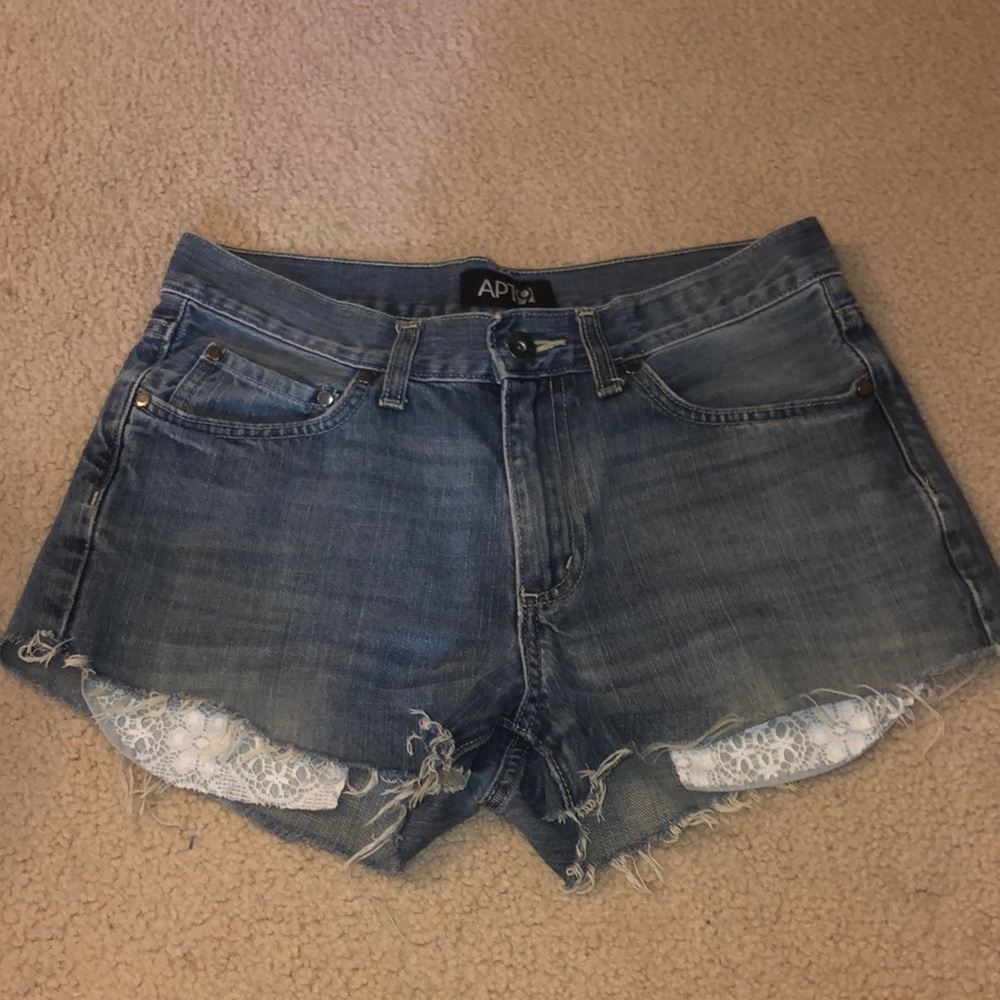 Jean shorts